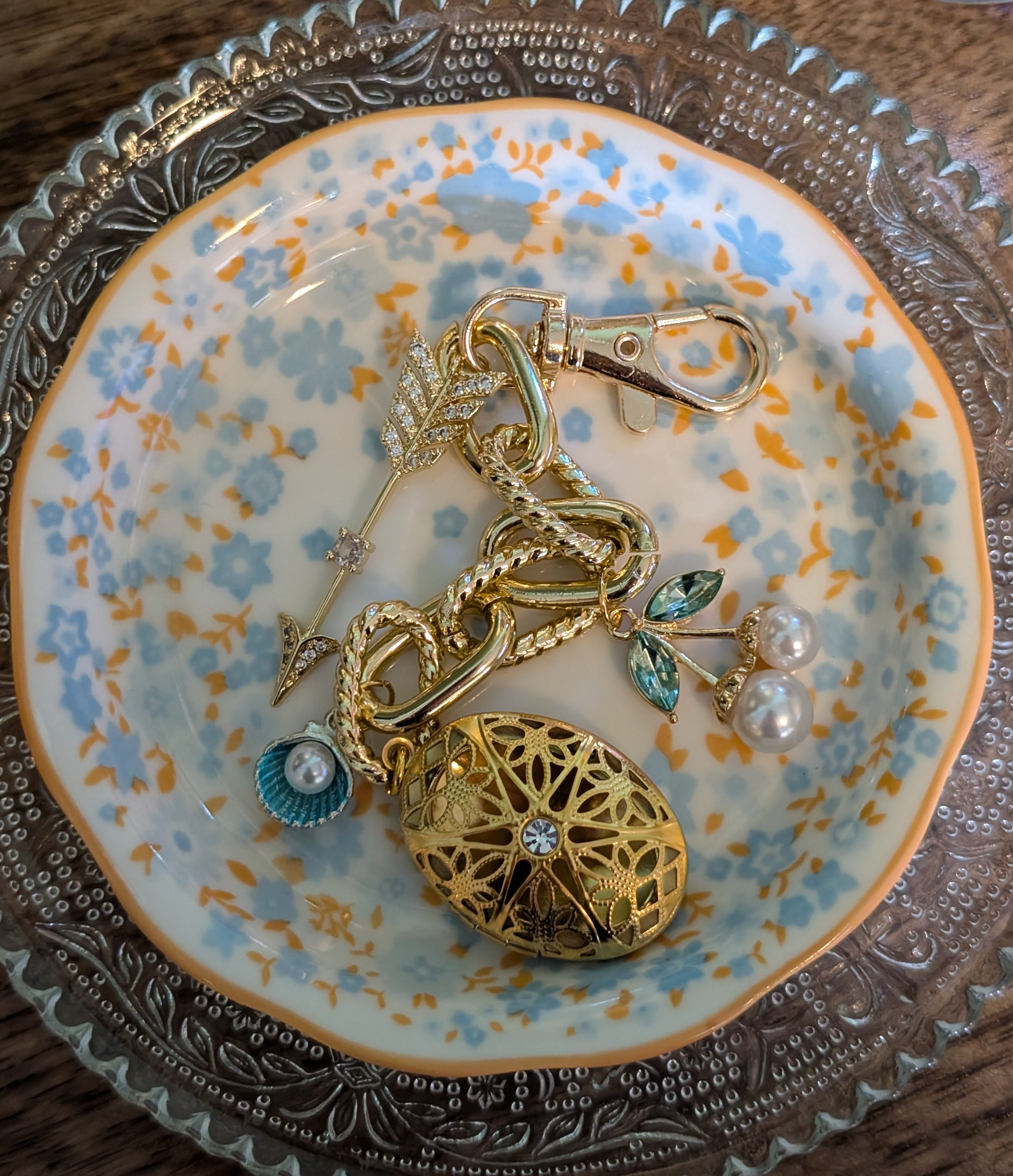 Custom Charm Keychain
